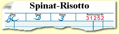  Spinat-Risotto 